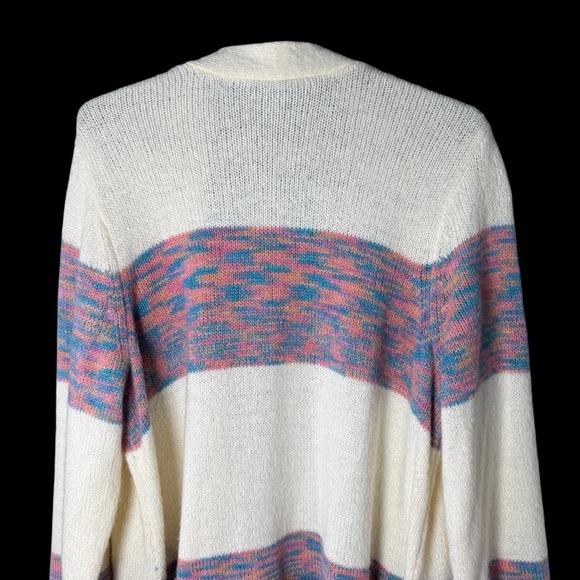 Lane Bryant 14/16 Belted Cardigan Space Dyed Knit Cottagecore Cabincore Cozy - Picture 8 of 8